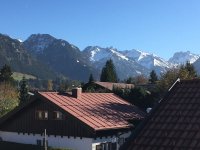 Blick aus Wohnzimmer/vom Balkon