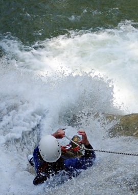 Canyoning Starzlachklamm Rutsche
