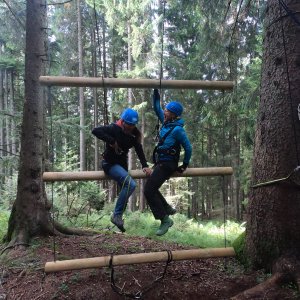 Waldseilgarten Riesen-Leiter 25Jahre Jubiläum