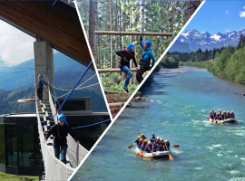 Kombi Rafting Waldseilgarten Skywalk