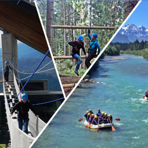 Kombi Rafting Waldseilgarten Skywalk