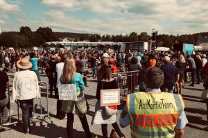 Corona-Demo Ravensburg - ICO ImpulseConsult