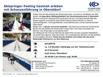 Skisprungfeeling Schanzenführung_Anmeldung_2Pager