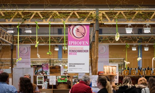 Die besten Direktvermarkter der Region erleben bei der Fränkischen Feinschmeckermesse in der Karl-Knauf-Halle Iphofen