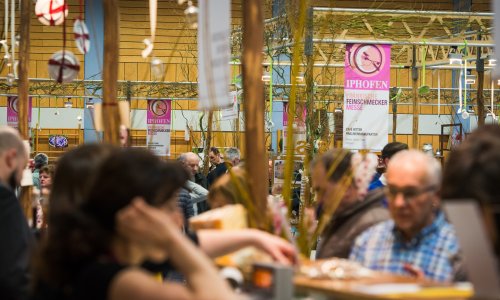 Die besten Direktvermarkter der Region erleben bei der Fränkischen Feinschmeckermesse in der Karl-Knauf-Halle Iphofen
