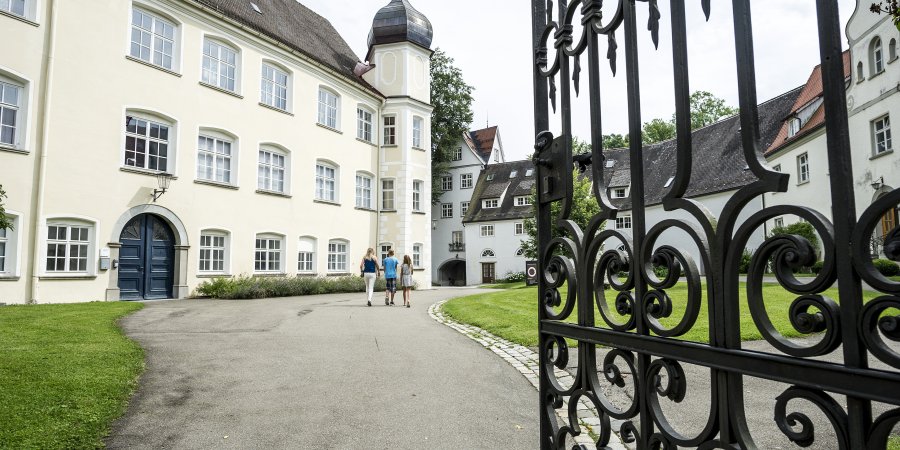 Das ehemalige Benediktinerkloster und heutiges Schloss Isny