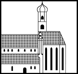 Otl Aicher Bildzeichen Isny: Nikolaikirche