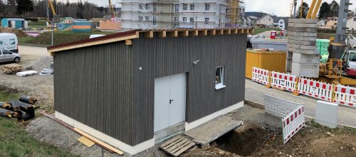 Energiebox im Baugebiet Mittelösch