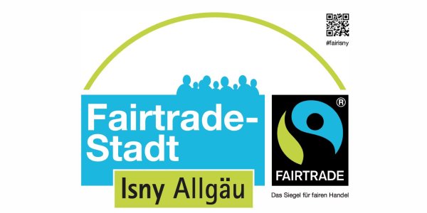Logo Fairtrade Stadt Isny im Allgäu
