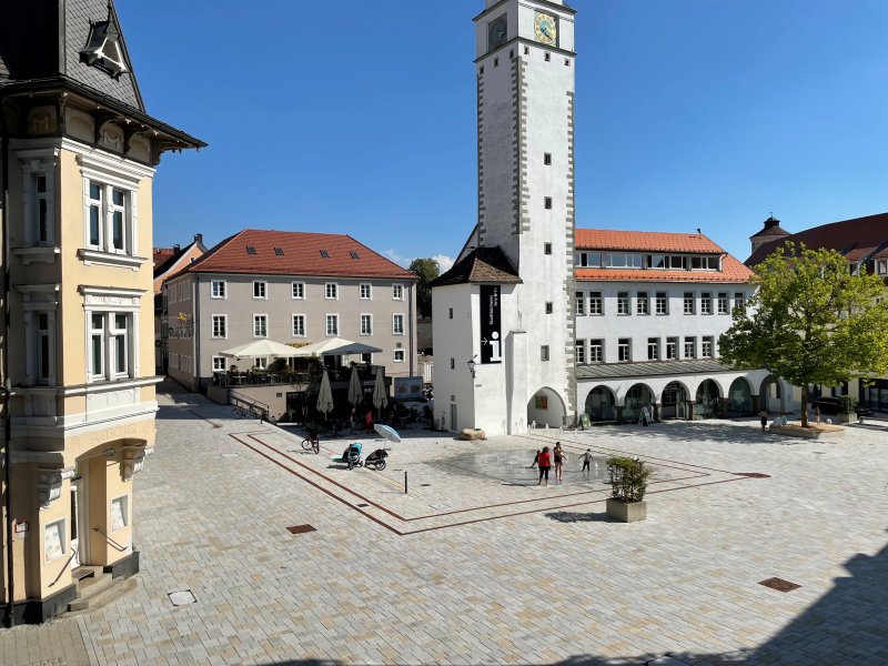 Neugestaltung Marktplatz Isny