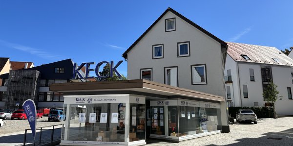 Das Gebäude von Keck Immobilien in der Hofstatt Isny