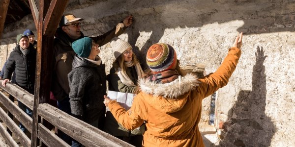 Stadtführung mit Wehrgang im Winter