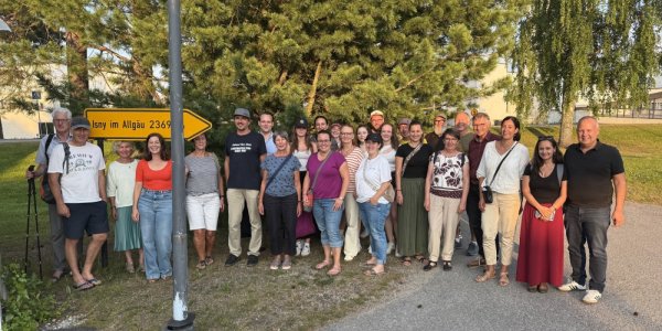 Fröhliche Stimmung bei der Reisegruppe in Sotkamo