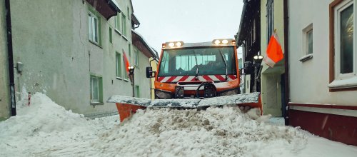 Der Winterdienst in Isny und den Ortschaften ist voll im Einsatz. Foto: Stadt Isny/Michael Panzram