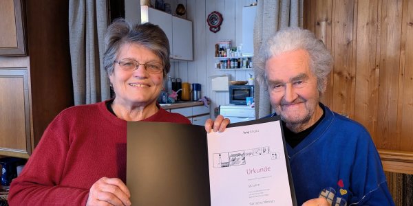 Marlies und Albert Menner gehen in den Ruhestand. Foto: Stadt Isny/Jan Zingg