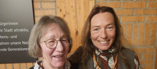 Anita Gösele (links) und Dagmar Eger-Offel. Foto: Fairtrade