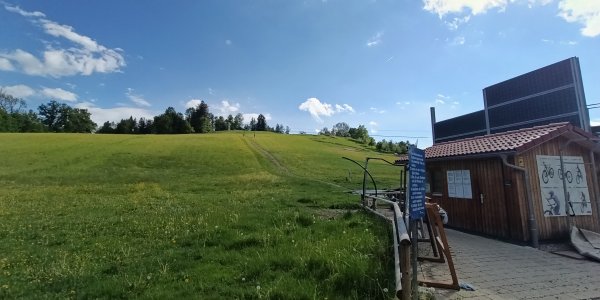 An der Felderhalde herrscht gerade Stillstand. Foto: Stadt Isny/Michael Panzram