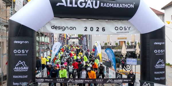 Beim zweiten Allgäu Radmarathon am 16. Mai 2026 gingen rund 1.500 Teilnehmende an den  Start.