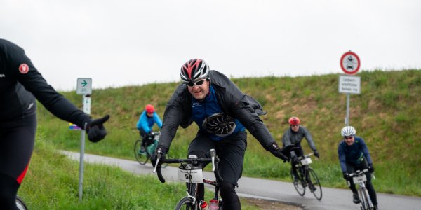 Drei abwechslungsreiche Strecken führten die Teilnehmenden durch das hügelige Voralpenland.