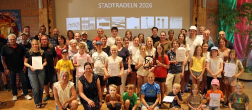Die Sieger des STADTRADELNS aus Isny auf einen Blick. Foto: Stadt Isny/Michael Panzram