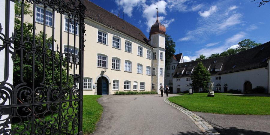 Das ehemalige Benediktinerkloster und heutige Schloss Isny