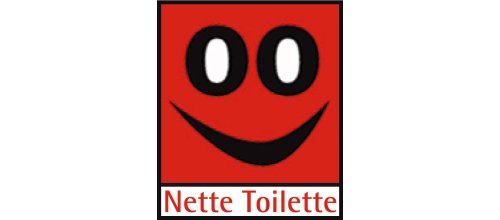 Guter Service: die Nette Toilette