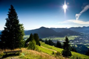 Blick auf Gruenten