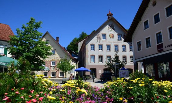 Der Obere Markt in Sonthofen