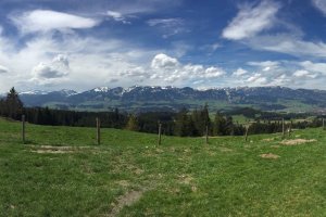 Aussicht am Sonthofer Hof