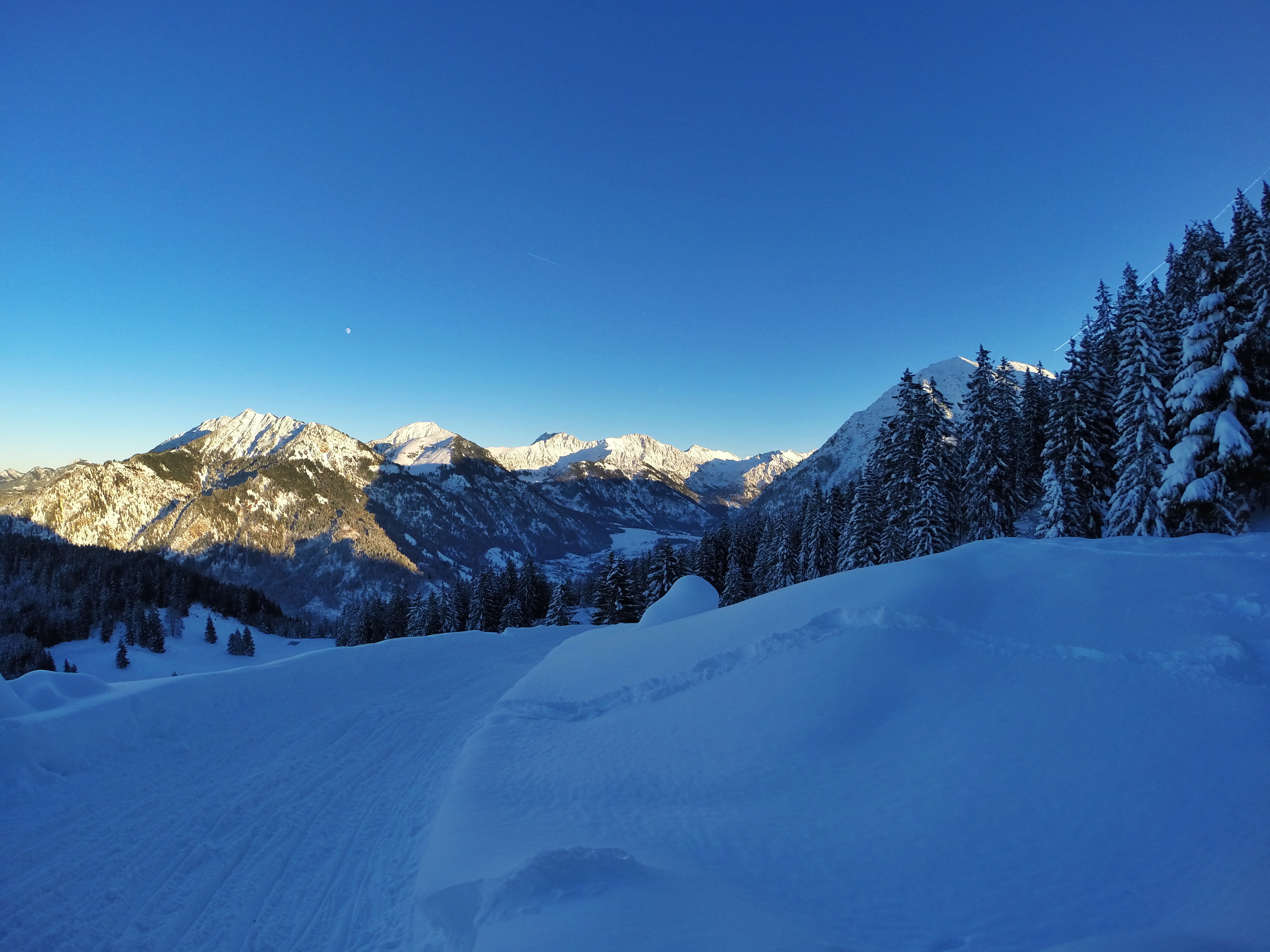 An der Bergstation der Hornbahn in Bad Hindelang
