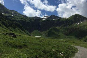 Kurz vor der Käseralpe