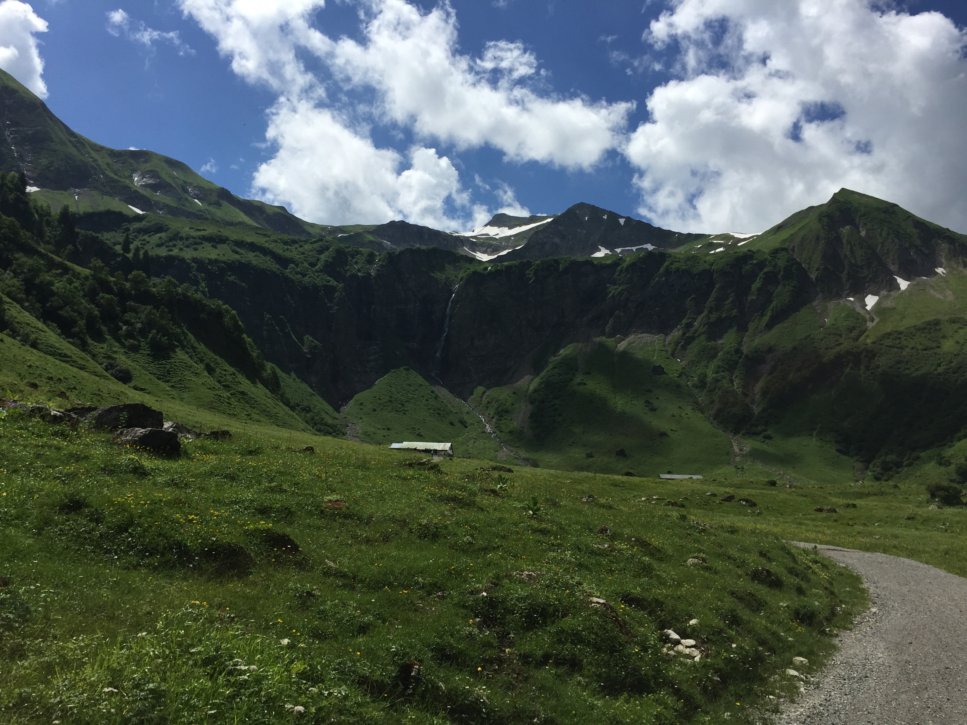 Kurz vor der Käseralpe