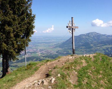 Gipfelkreuz am Sonnenkopf