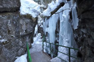 Winter in der Breitachklamm