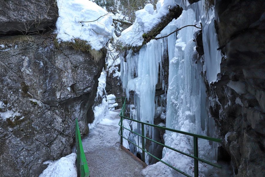 Winter in der Breitachklamm