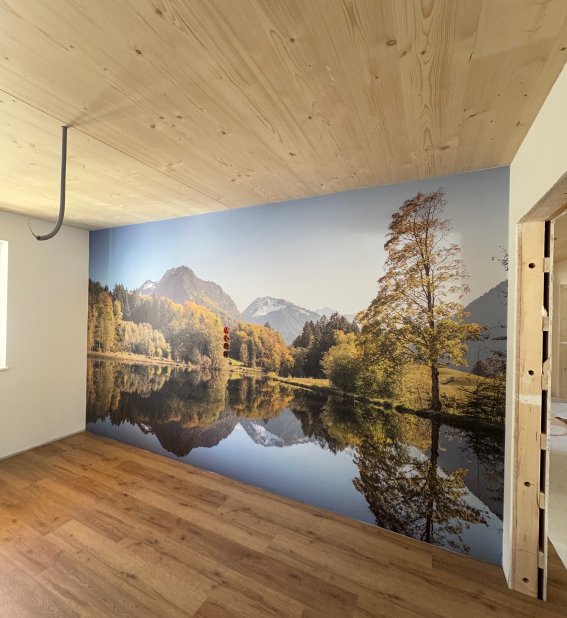 Fototapete im Allgäu