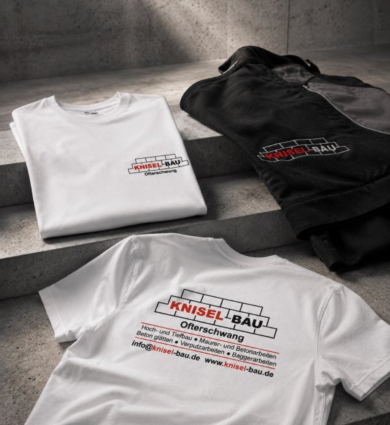 Textildruck, T-Shirt Druck, Bestickung