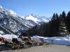 Winter Liegestuhl Panorama