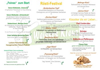 Januar Rösti Festival 2025