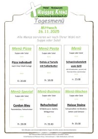 MENU 26.11.25