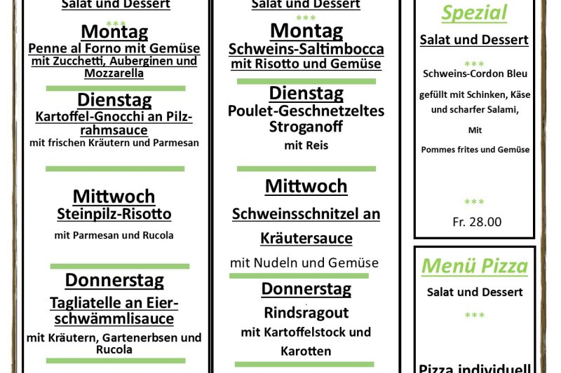 Menu kreuz 06.07
