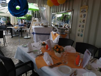 Gartenterrasse Hotel Weisses Kreuz Breitenbach  