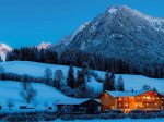 Winterhaus-Ausschnitt