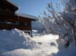 das Landhaus im Winter