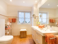 Wohnung am Fuggerpark - Badezimmer -