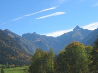 Berge im Herbst