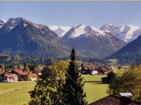 Blick vom Balkon