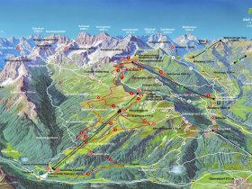 Fellhorn & Kanzelwand ... Wanderkarte