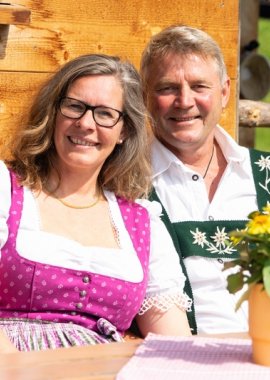 Ihre Gastgeber Annelies und Manfred Probst