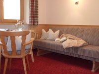 Gipfelstürmer 2. Schlafzimmer mit Bettcouch